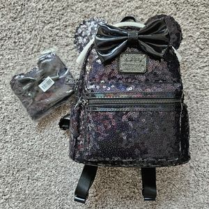 Disney Loungefly Backpack & Wallet
